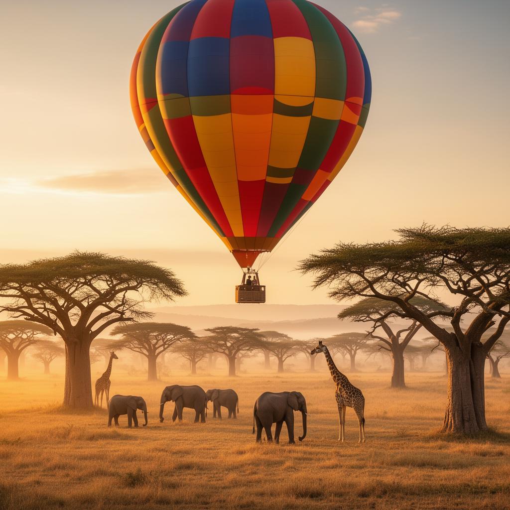 Balloon Safari in Tarangire